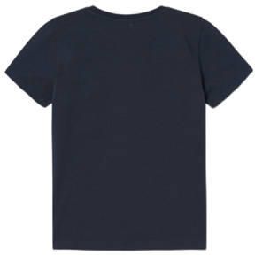 Name it KIDS T-shirt NKMMACAR NARUTO met printopdruk donkerblauw Jongens Stretchkatoen Ronde hals 122 128 - Foto 2