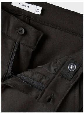 Name it KIDS tapered fit broek NKMRIRAMEL zwart Jongens Polyester Effen 116 - Foto 8