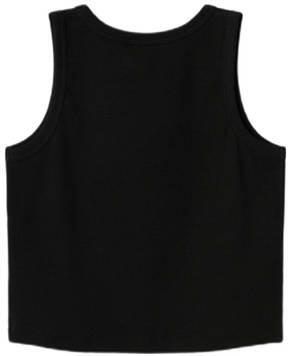Name it KIDS top NKFNAKAL SL CROP TOP NOOS zwart Meisjes Katoen Ronde hals 146 152 - Foto 4