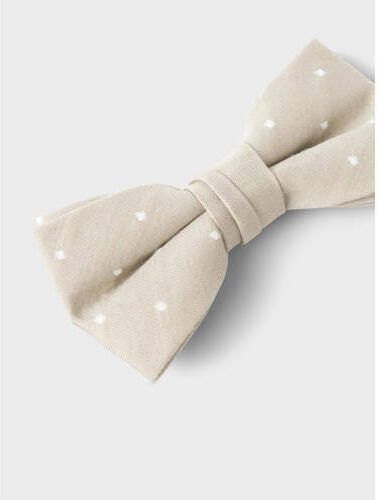 Name it KIDS vlinderstrik NKMBALUCAS ecru wit Vlinderdas Jongens Polyester S M - Foto 2