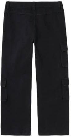 Name it KIDS wide leg broek NKFROSE zwart Meisjes Katoen Effen 116 - Foto 2