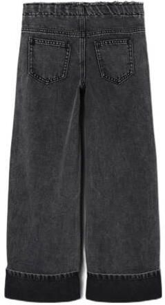 Name it KIDS wide leg jeans NKFROSE dark grey denim Grijs Effen 116 - Foto 3