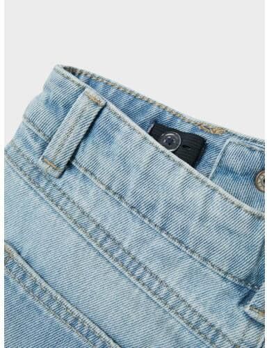 Name It 5-pocket jeans NKFROSE voor meisjes met destroyed-effect en hoge tailleband - Foto 9