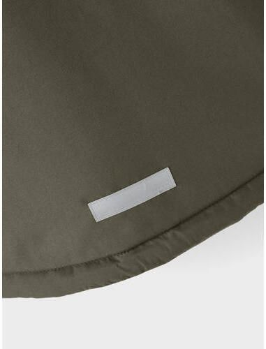 Name it KIDS winterjas NKMMILLER olijfgroen Jongens Polyester Capuchon 128 - Foto 3