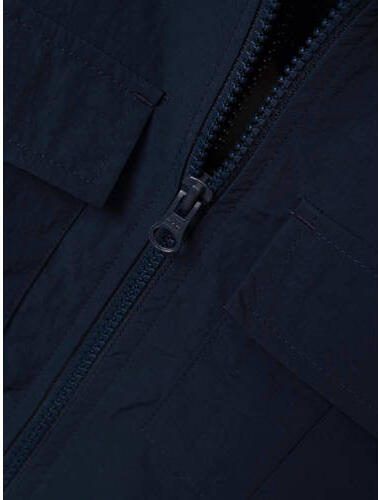 Name it KIDS zomerjas NKMDECAR donkerbl Blauw Jongens Nylon Klassieke kraag 122 128 - Foto 2