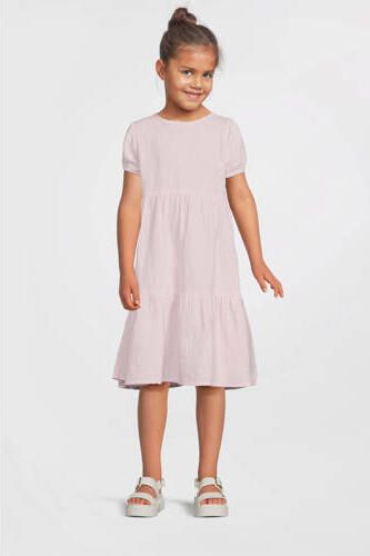 Name It Tuniekjurk NMFJASMIN SS DRESS NOOS Katoen Mousseline met volant