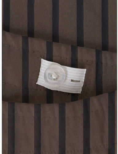 NAME IT MINI barrel gestreepte sweatpants donkerbruin Broek Jongens Katoen - Foto 2