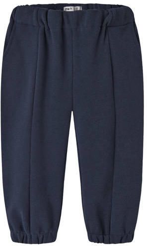 NAME IT MINI barrel joggingbroek donkerblauw Jongens Sweat Effen - Foto 3