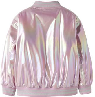 NAME IT MINI bomberjack roze Jas Meisjes Polyester Ronde hals Effen - Foto 3