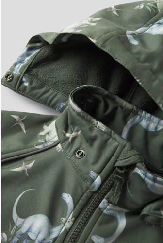 NAME IT MINI buitenspeelpak groen Jas Jongens Polyester Capuchon All over print - Foto 3