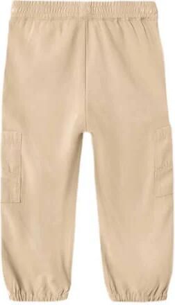 Name it MINI cargobroek NMFBELLA beige Meisjes Stretchkatoen Effen 104 - Foto 3