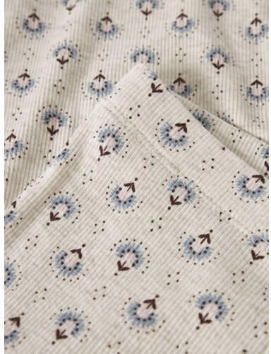 NAME IT MINI gebloemde legging beige Meisjes Stretchkatoen Bloemen - Foto 2