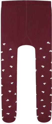 NAME IT MINI gebreide maillots met hartjes wit rood (set van 2) Meisjes Katoen - Foto 5