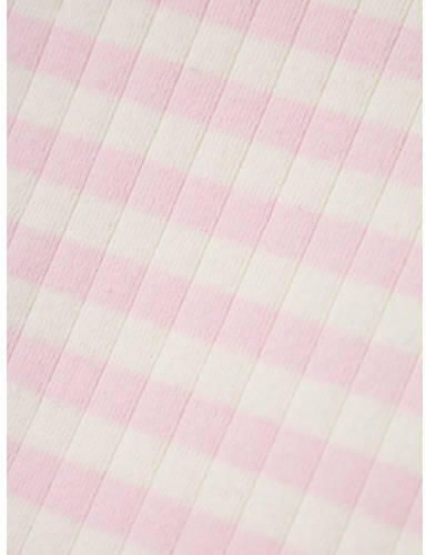 Name it MINI gestreept T-shirt NMFSURAJA lichtroze wit Meisjes Stretchkatoen Ronde hals 104 - Foto 2