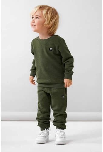 Name it MINI joggingbroek NMMVIMO groen Jongens Sweat Effen 104 - Foto 4