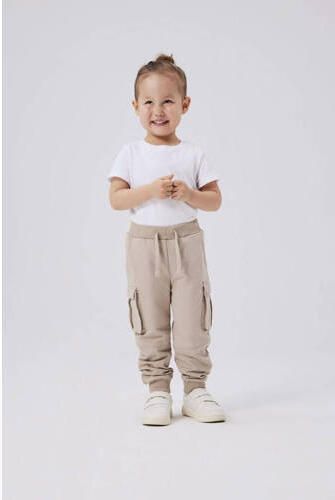 Name It Joggingbroek NMNOLI voor unisex met elastische tailleband en eenvoudige look