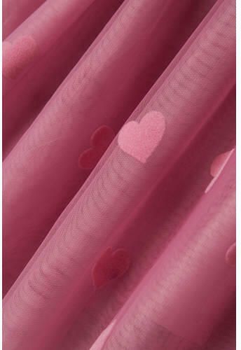 Name it MINI jurk roze Meisjes Katoen Ronde hals Effen 104 - Foto 2