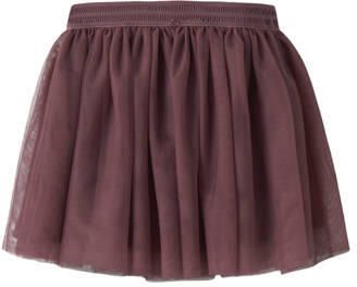 NAME IT MINI korte tule rok donkerpaars Meisjes Polyester Effen