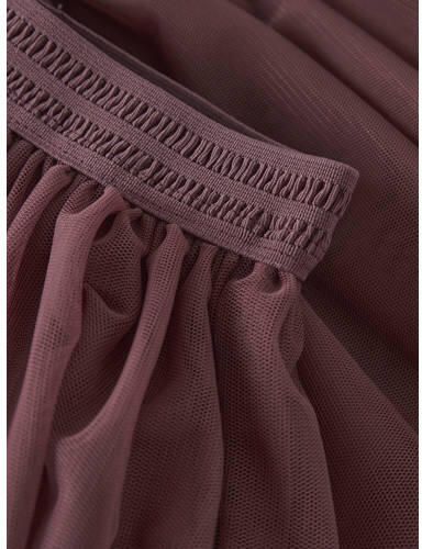 NAME IT MINI korte tule rok donkerpaars Meisjes Polyester Effen - Foto 2