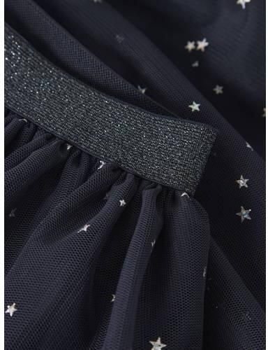NAME IT MINI korte tule rok met sterren marineblauw Meisjes Polyester - Foto 3