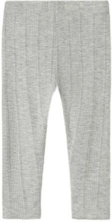 NAME IT MINI legging grijs melange Meisjes Katoen Effen - Foto 3