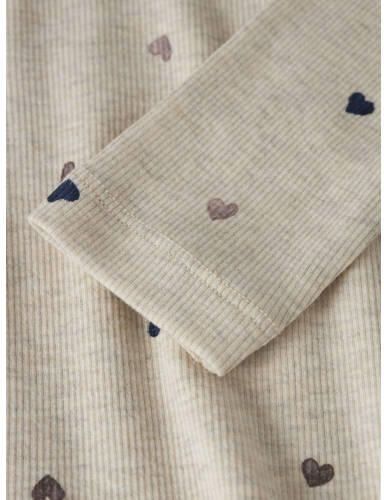 Name It Shirt met lange mouwen NMFNUTTI LS TOP NOOS met geweldige hartjes-alloverprint - Foto 2