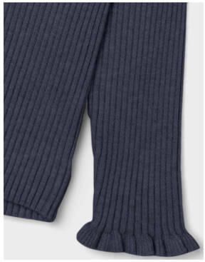 Name it MINI longsleeve NMFVIANNA donkerblauw Meisjes Viscose Ronde hals 104 - Foto 2