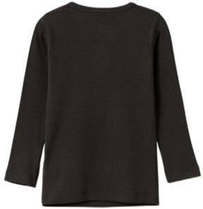 Name It Shirt met lange mouwen NMMKAB LS TOP NOOS in henley-stijl met korte knoopsluiting bij de halslijn - Foto 4