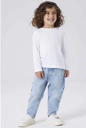 NAME IT MINI loose fit jeans Light Blue Denim Blauw Jongens Katoen Effen - Foto 3