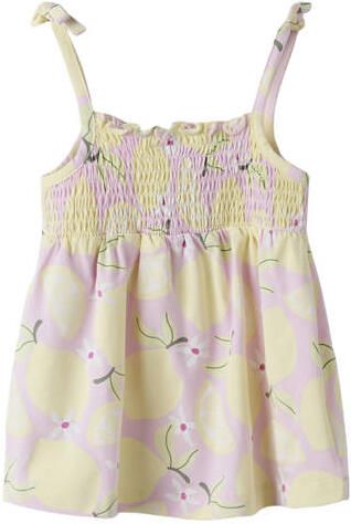 NAME IT MINI mouwloze top lichtroze Meisjes Stretchkatoen Vierkante hals
