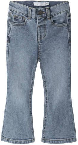 NAME IT MINI NMFPOLLY bootcut jeans middelblauw Meisjes Stretchdenim