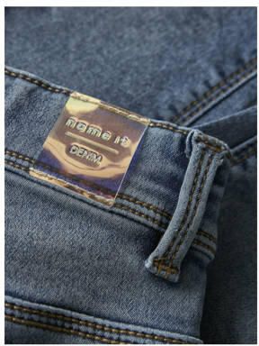 NAME IT MINI NMFPOLLY skinny jeans donkerblauw Meisjes Stretchkatoen - Foto 6