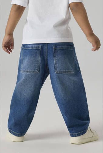 NAME IT MINI NMMBEN barrel jeans middelblauw Jongens Denim Effen - Foto 3
