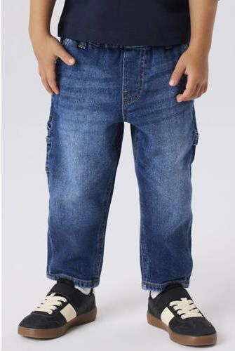 NAME IT MINI NMMBEN loose fit jeans dark blue denim Blauw Jongens Katoen
