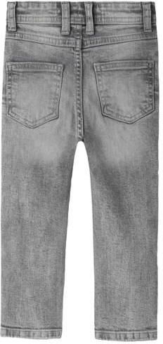 NAME IT MINI NMMSILAS slim fit jeans grijs Jongens Denim Effen - Foto 3
