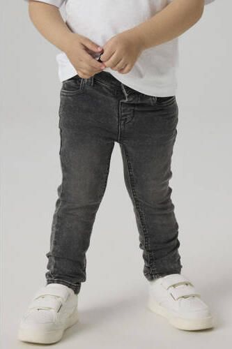 NAME IT MINI NMMTHEO slim fit jeans grey denim Grijs Jongens Stretchdenim
