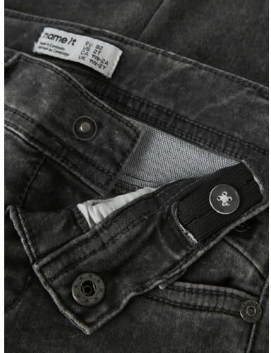 NAME IT MINI NMMTHEO slim fit jeans grey denim Grijs Jongens Stretchdenim - Foto 2
