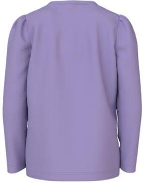 Name it MINI Paw Patrol longsleeve NMFJUMINA met printopdruk paars Meisjes Stretchkatoen Ronde hals 122 128 - Foto 2