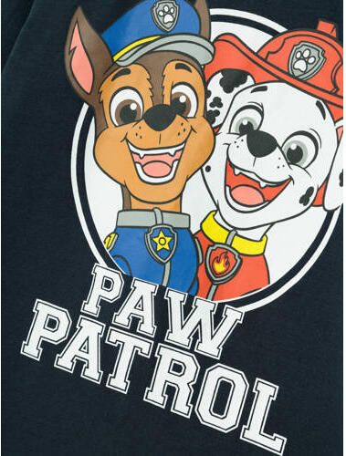 Name it MINI Paw Patrol longsleeve NMMJOLLO met printopdruk donkerblauw Jongens Stretchkatoen Ronde hals 122 128 - Foto 3