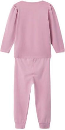 Name it MINI Paw Patrol pyjama met printopdruk lichtroze Meisjes Stretchkatoen Ronde hals 110 116