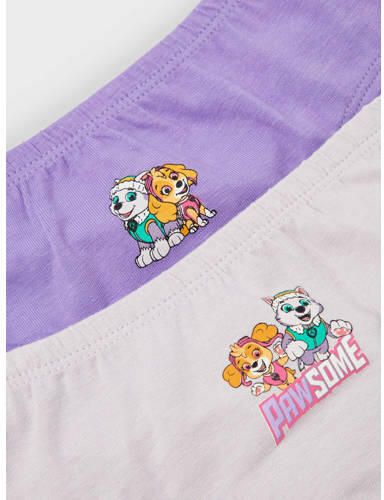 Name it MINI Paw Patrol slip NMFJUMA set van 2 lila paars Meisjes Stretchkatoen 110
