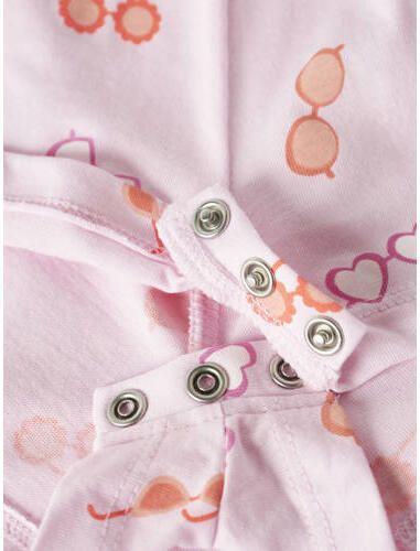 NAME IT MINI playsuit lichtroze Meisjes Katoen Ronde hals All over print - Foto 2