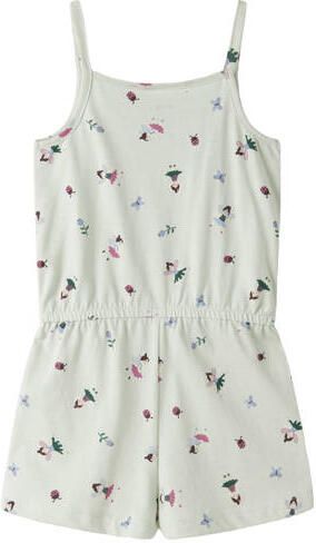 NAME IT MINI playsuit mintgroen Meisjes Katoen Ronde hals All over print - Foto 3