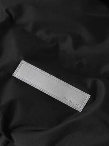 NAME IT MINI pufferjas zwart Polyester Capuchon Effen - Foto 3
