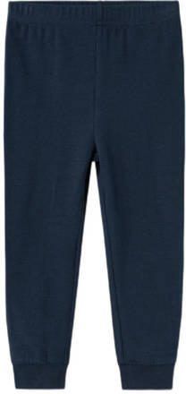 Name it MINI pyjama NMMNIGHTSET donkerblauw blauw Jongens Stretchkatoen Ronde hals 110 116 - Foto 3
