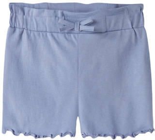 NAME IT MINI regular casual short blauw Korte broek Meisjes Katoen Effen