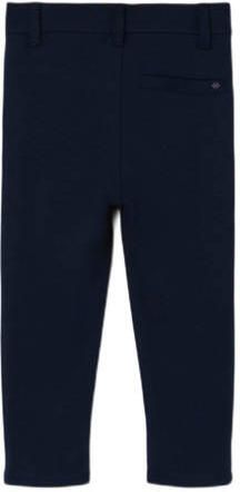 Name it MINI regular fit broek NMMSILAS donkerblauw Jongens Viscose Effen 104 - Foto 3