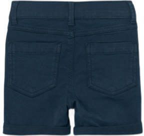 Name it MINI regular fit casual short NMMSILAS donkerblauw Korte broek Jongens Stretchkatoen 110 - Foto 3