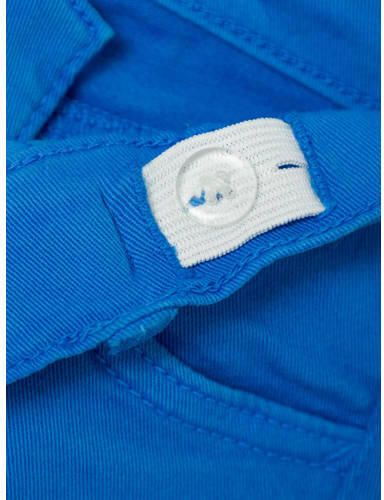 Name it MINI regular fit casual short NMMSILAS hardblauw Korte broek Jongens Stretchkatoen 110