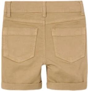 Name it MINI regular fit casual short NMMSILAS zand Korte broek Beige Jongens Stretchkatoen 104 - Foto 2